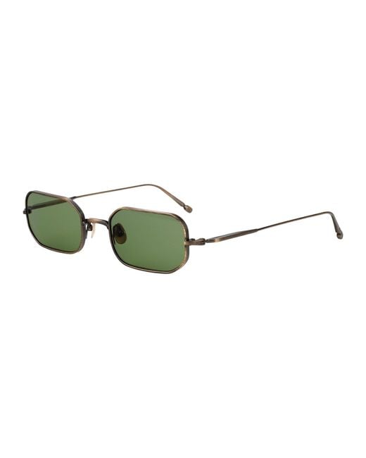 Matsuda Green Squared Sunglasses M3163 Ag