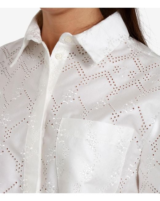 MSGM Shirts Wit in het White