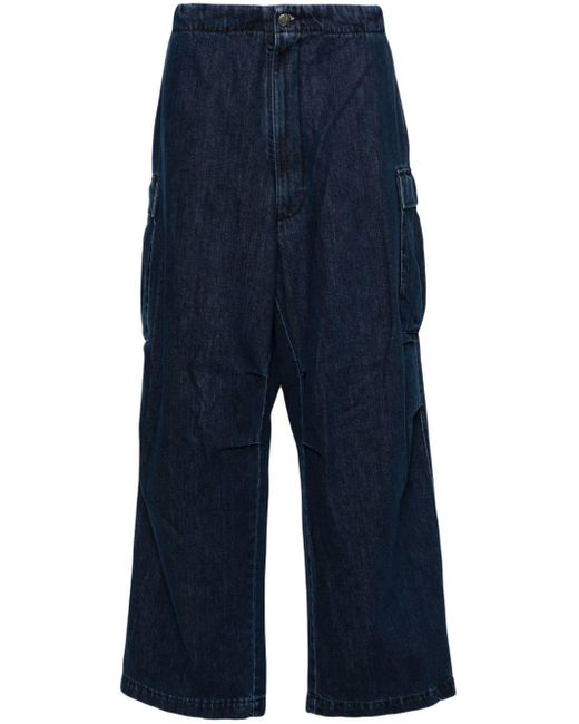 Societe Anonyme Blue Indy Oversized Wide-Leg Jeans