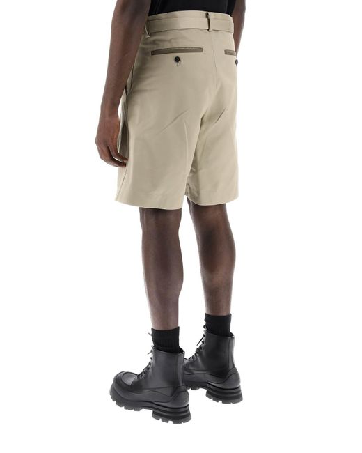 Pantalones cortos de algodón Sacai de hombre de color Natural