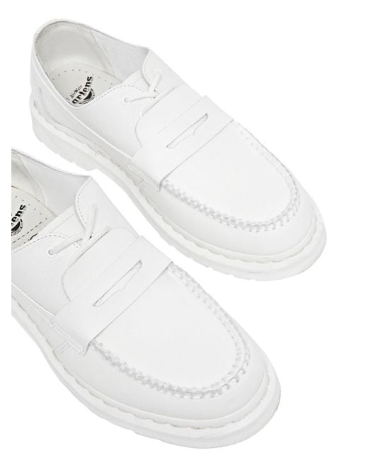 Mm6 Maison Margiela X Dr.martens White Loafer