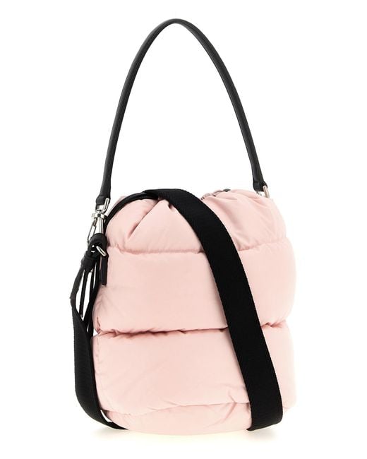 Moncler Pink 'Caradoc' Bucket Bag