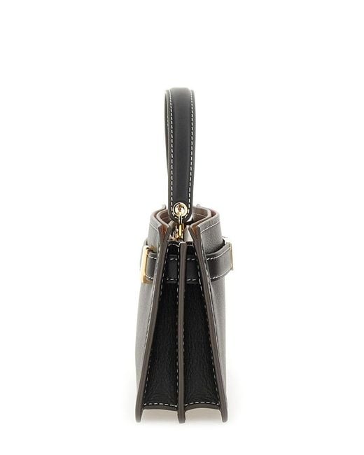 Tory Burch Black "Lee Radziwill" Petite Bag