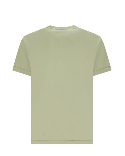 Stone Island Green T Shirts And Polos