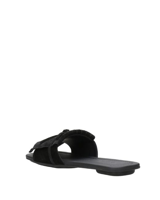 Hogan Black Sandals