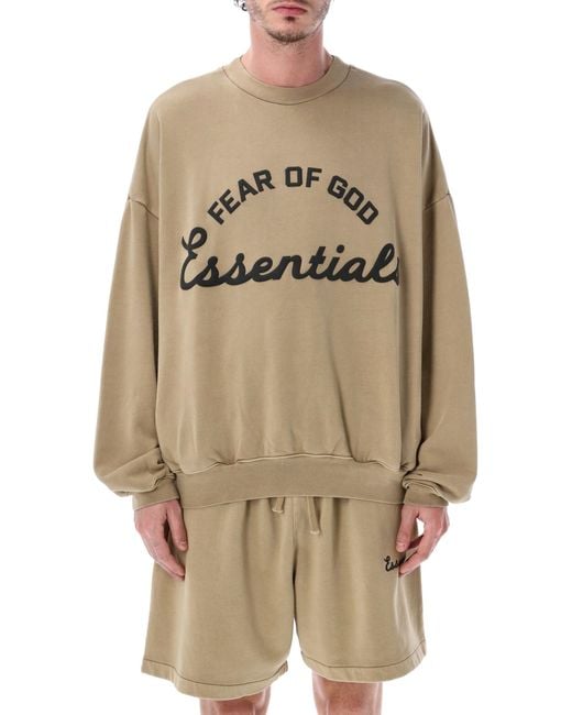 Essentials x Fear Of God Natural Clothing for men