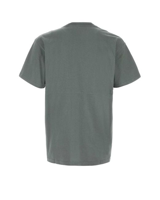 Carhartt Gray Cozy Logo T-Shirt for men