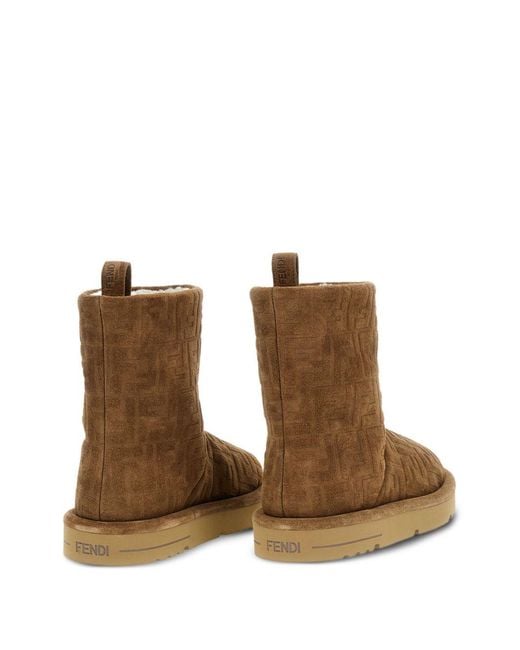 Fendi Brown Apres Chic Boots