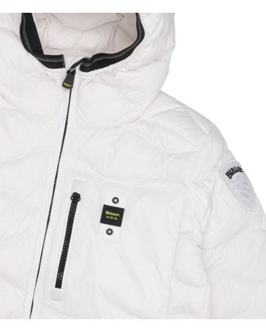 Blauer Coats White