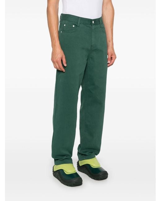 Arte' En Arte Round Pocket Stickjeans in Green für Herren