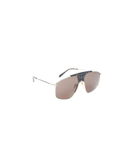 Alaïa White Alaia Eyewear Aviator Mask 98 Sunglasses