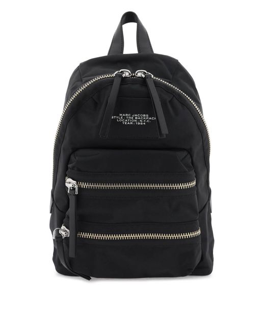 Zaino The Biker Nylon Medium Backpack di Marc Jacobs in Black
