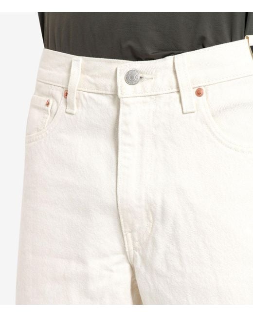 Levi's White Shorts