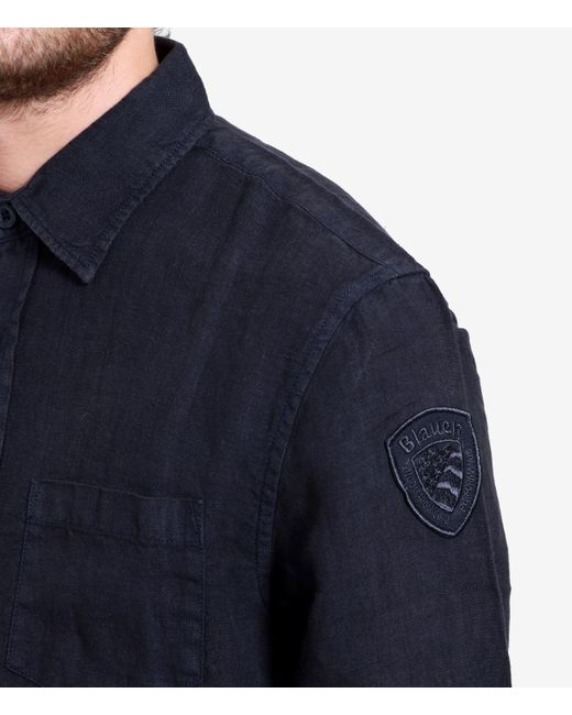 Blauer Shirts Blauw in het Blue voor heren