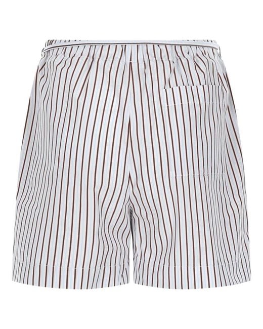 Loulou de Saison White Lory Drawstring Short