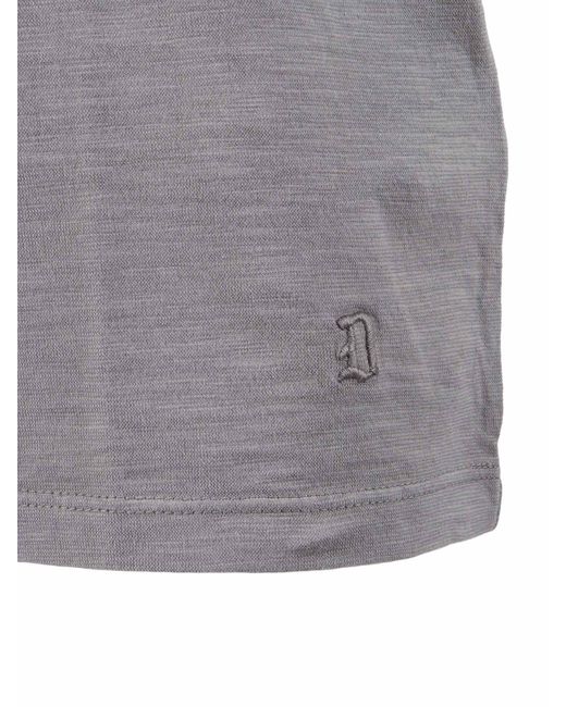 Polo Dondup pour homme en coloris Gray
