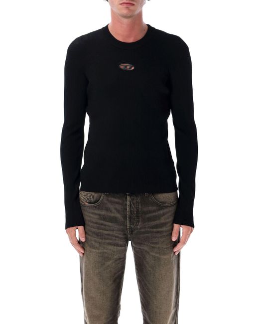 Suéteres negro DIESEL de hombre de color Blue