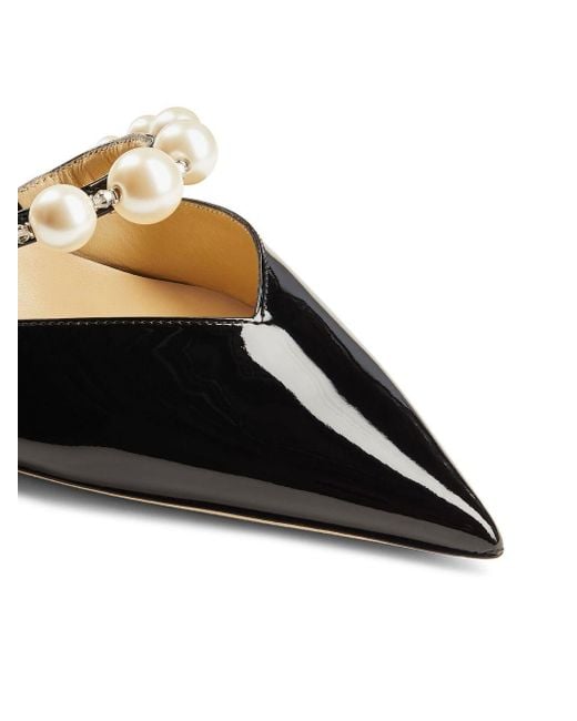 Jimmy Choo Black Aurelie 65 Patent Leather Pumps