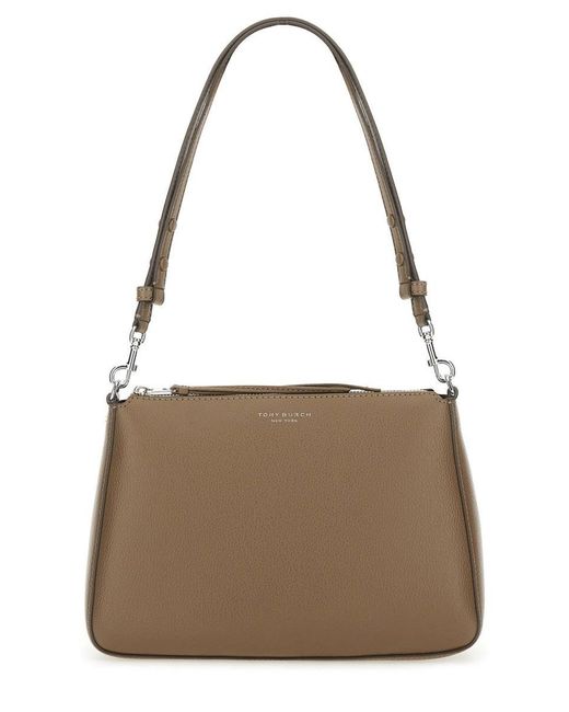 Tory Burch Brown "Perry" Shoulder Bag