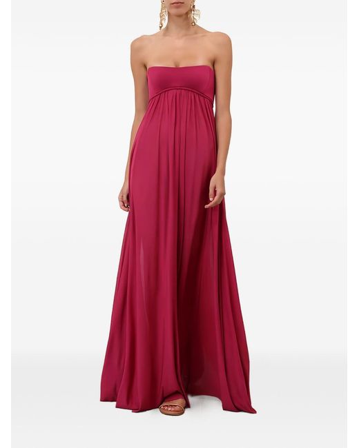 Zimmermann Luna Maxi-jurk in het Red