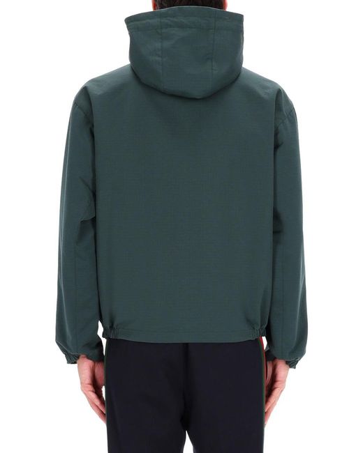 Gucci Gray Jacket With Logo for men
