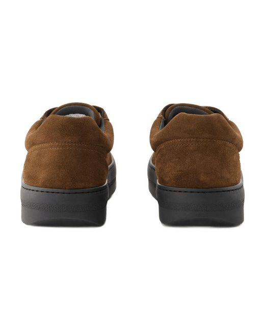 Sunnei Brown Sneakers Dreamy Leather Chocolate for men