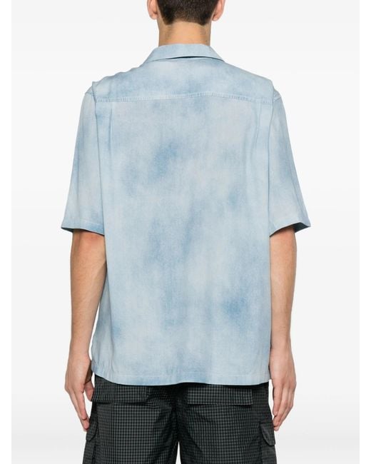 Moose Knuckles Blue The Bay Shirt Denim
