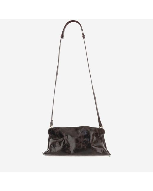 Benedetta Bruzziches White Lauren Glossy Leather Bag