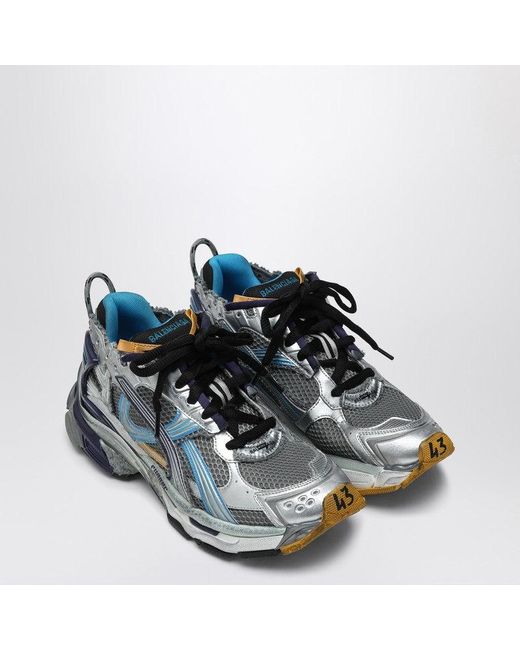 Balenciaga Blue Sneaker Runner for men