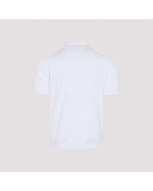 Kiton White Polo