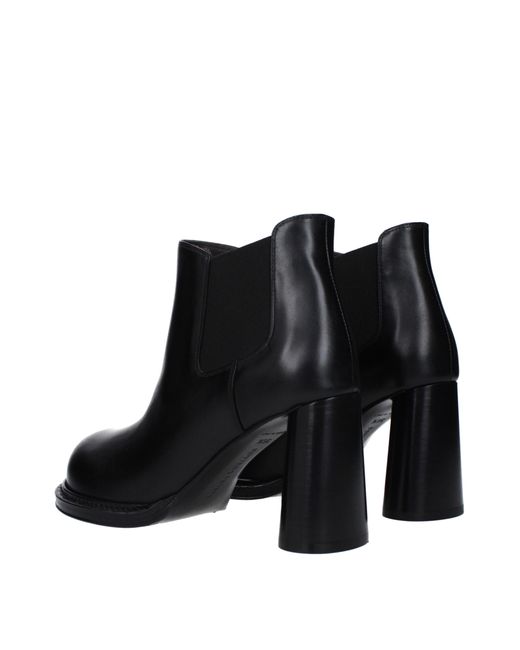 Bottega Veneta Black Stivaletti Donna Pelle Nero