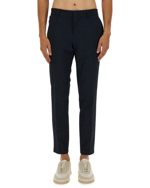 Boss Blue Slim Fit Pants for men