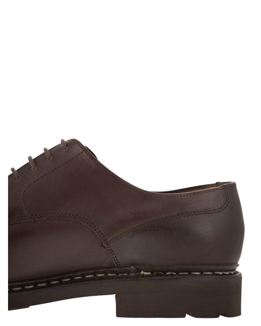 Paraboot Brown Chambord Derby mit Tablett