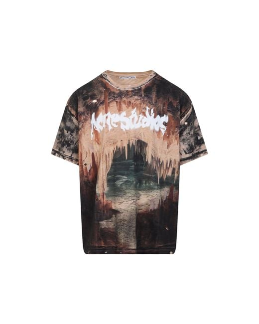 Acne Multicolor Cotton T Shirt
