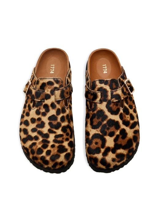 Birkenstock Brown Boston Pony Like Fur Exq 1774