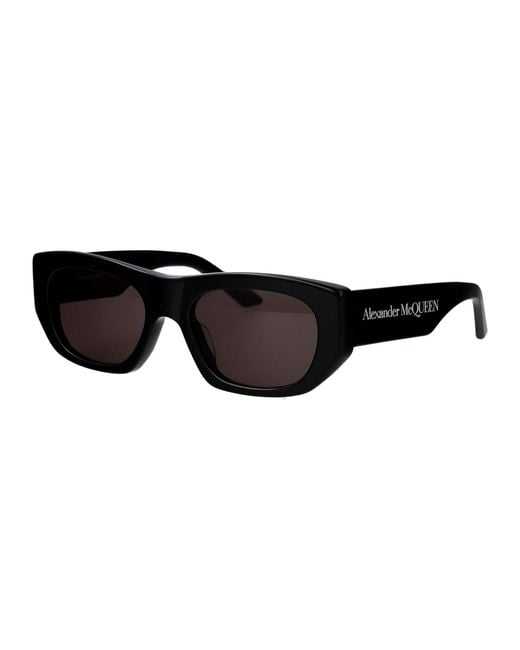 McQueen Black Eyewear