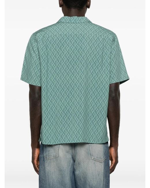 Moose Knuckles Green The Bay Shirt