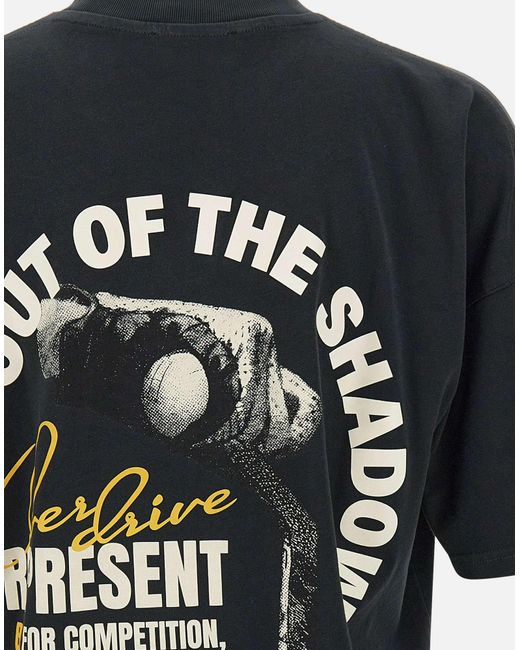 Represent Out Of The Shadow Schwarzes T-Shirt in Black für Herren