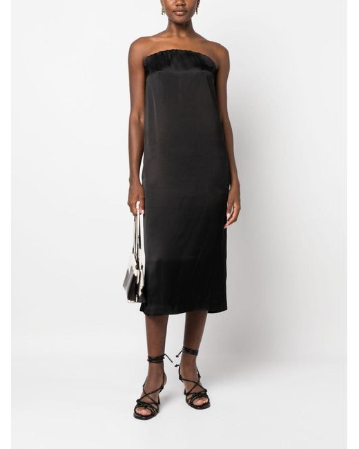 Loulou de Saison Black Long Dress Clothing