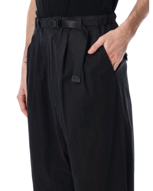 Comme des Garçons Black Comme Des Garçons Homme Cotton Belted Trousers