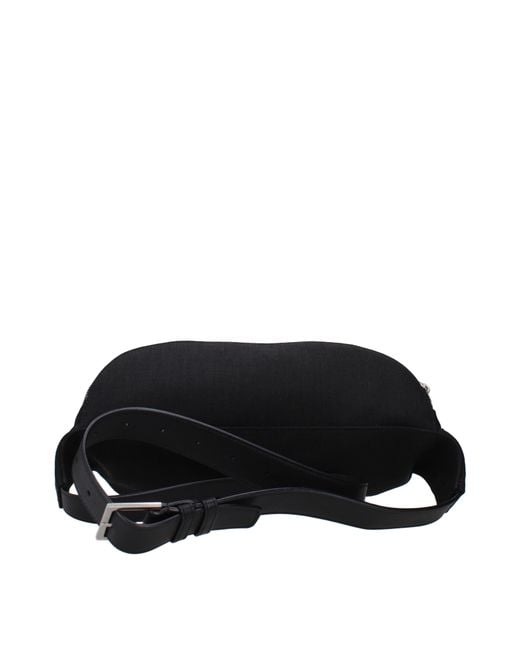 Saint Laurent Black Belts And Pouches Fabric