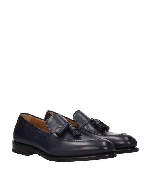 Ferragamo Blue Mocassini Gesico Skin for men