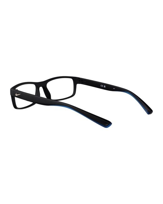 Nike Brown Matte/Crystal Photo Acetate Glasses for men