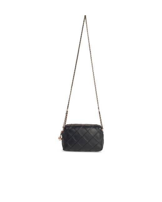 Tory Burch White 'Fleming' Mini Lear Crossbody Bag