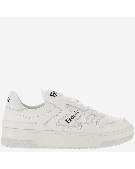 Etonic White Leather Sneakers for men