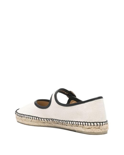Castaner White Flache Padua Espadrilles