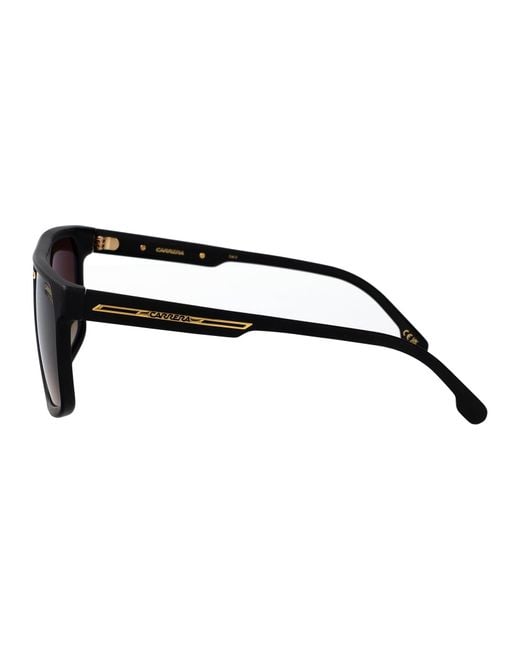 Carrera Brown Matte Acetate Sunglasses for men