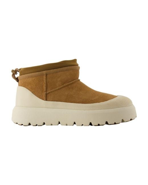 Ugg Classic Ultra Mini Weather Hybrid in Brown für Herren