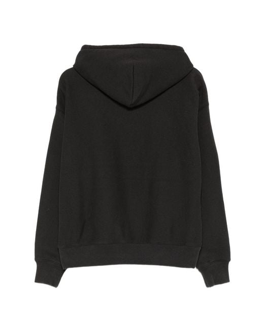 Stussy Black Drawstring Hood Pouch for men