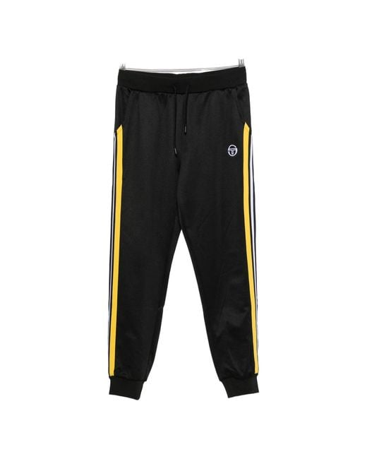 Sergio Tacchini Black New Ghibli Track Pant